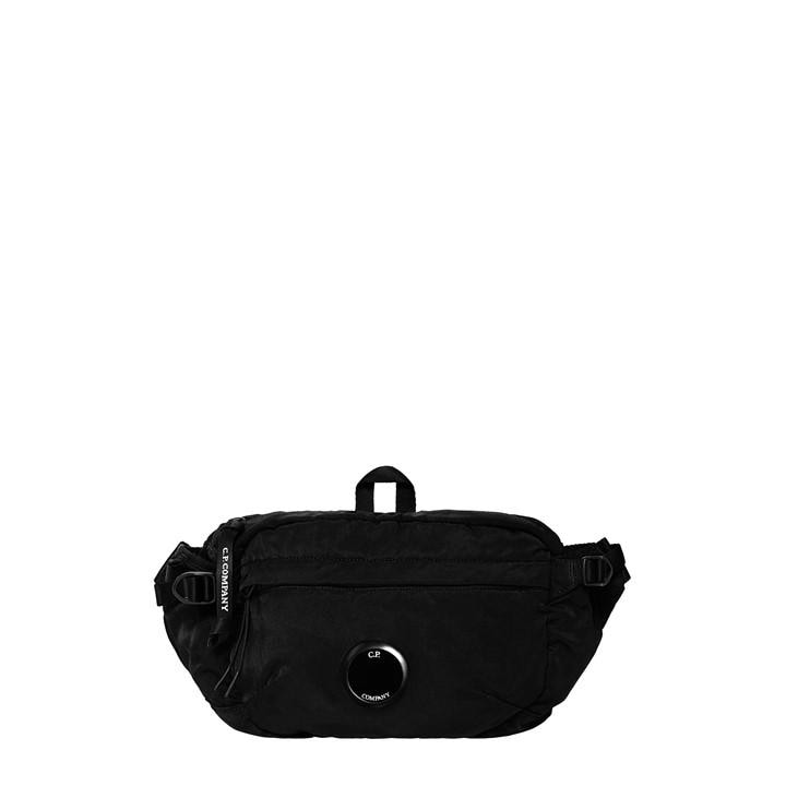 Cp Company Men's Black Lens Bum Bag, Sports Direct