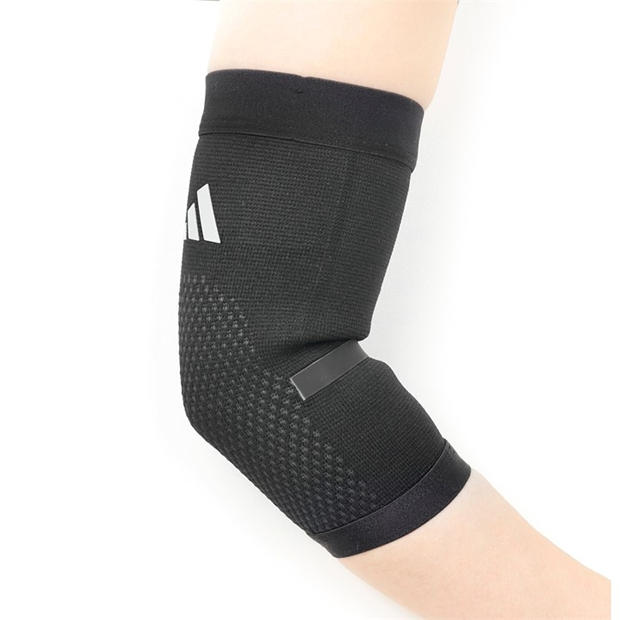 Black - adidas - CLIMACOOL Kinesiology Band Silicone Grip Elbow Support