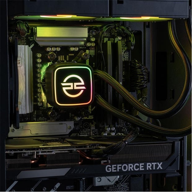 Black - PCSpecialist - Wraith 185 Gaming PC - Ryzen 7 7800X3D RTX 5070 12GB 16GB RAM 1TB SSD - 4K Gaming