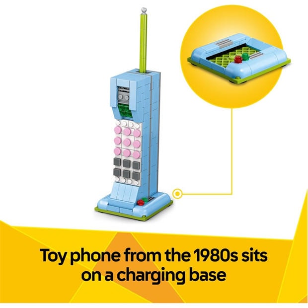 Retro Telephone - LEGO - LEGO® Creator 31174 3in1 Retro Telephone Nostalgic and Vintage Toy Phones 31174
