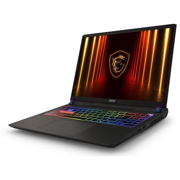 Black - MSI - MSI Vector 16 HX AI A2XWIG Gaming Laptop - Intel Core Ultra 9 275HX 16GB 1TB SSD RTX 5080