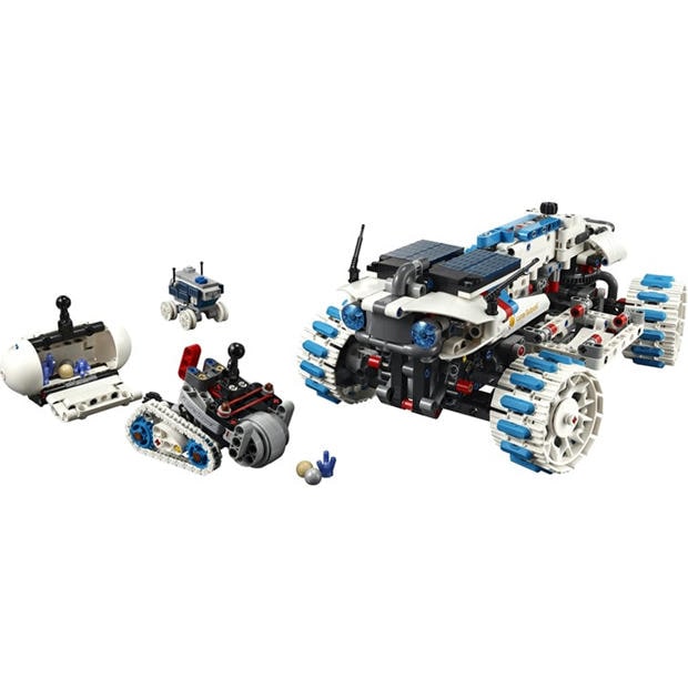 Лунна база - LEGO - LEGO® Technic 42211 Lunar Outpost™ Moon Rover Space Vehicle Set STEM Toy