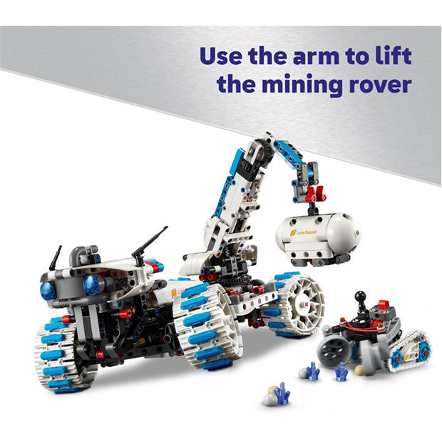 Лунна база - LEGO - LEGO® Technic 42211 Lunar Outpost™ Moon Rover Space Vehicle Set STEM Toy