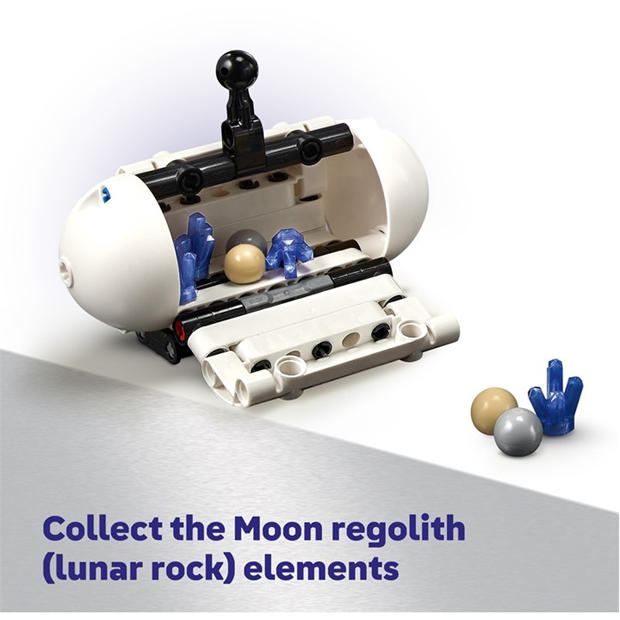 Лунна база - LEGO - LEGO® Technic 42211 Lunar Outpost™ Moon Rover Space Vehicle Set STEM Toy