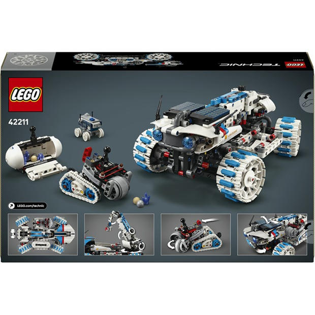 Лунна база - LEGO - LEGO® Technic 42211 Lunar Outpost™ Moon Rover Space Vehicle Set STEM Toy