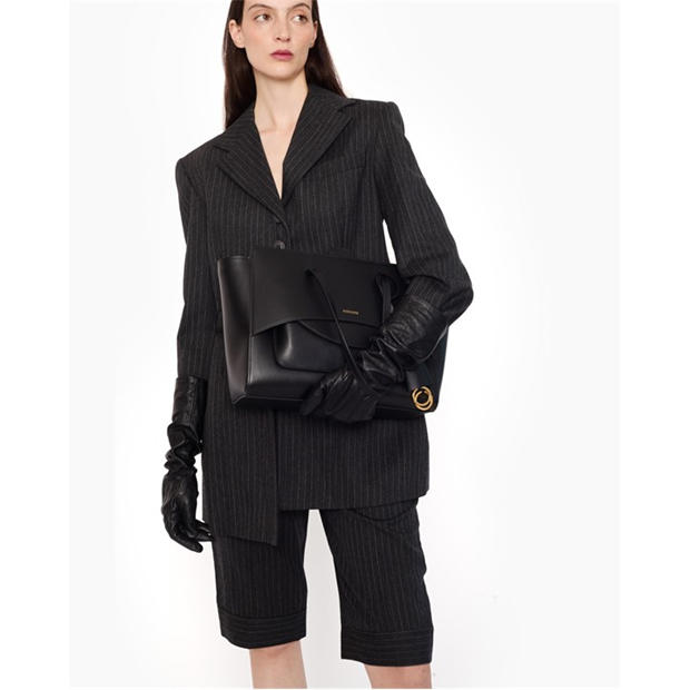 BLACK - HIDESINS - Women's Flap L Satchel Bag