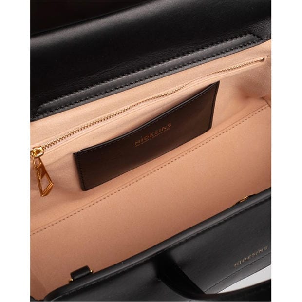BLACK - HIDESINS - Women's Flap L Satchel Bag