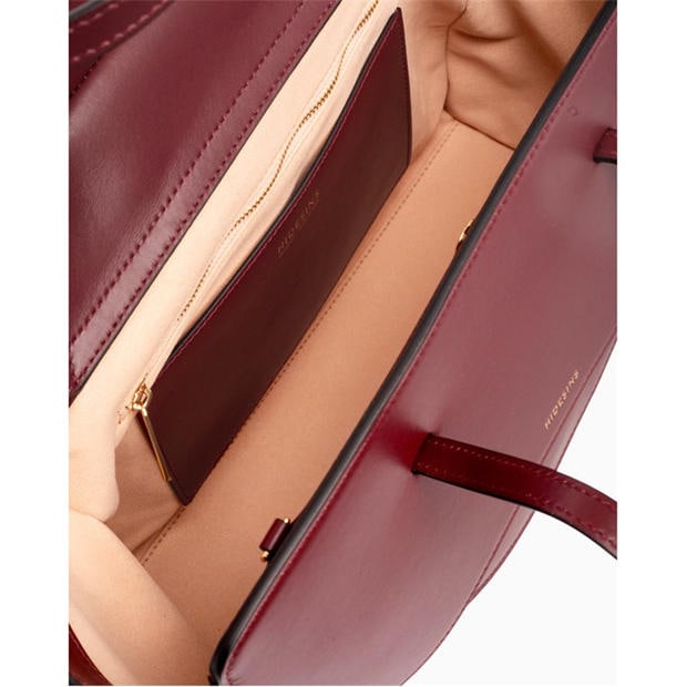 WINE - HIDESINS - Women's Flap L Satchel Bag