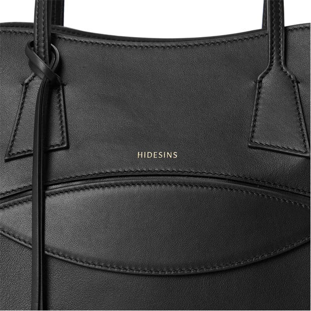 BLACK - HIDESINS - Women's Shopper Tote Bag