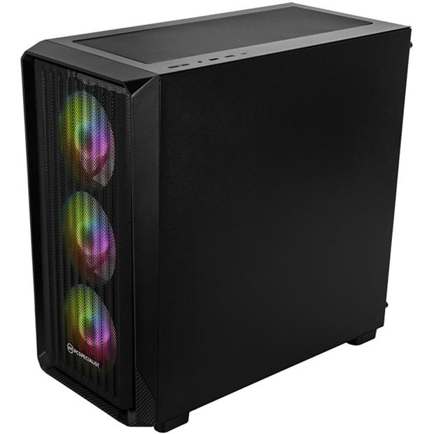 Black - PCSpecialist - Wraith 222 Gaming PC - Ryzen 7 9800X3D RTX 5080 16GB 32GB RAM 2TB SSD - 4K Gaming