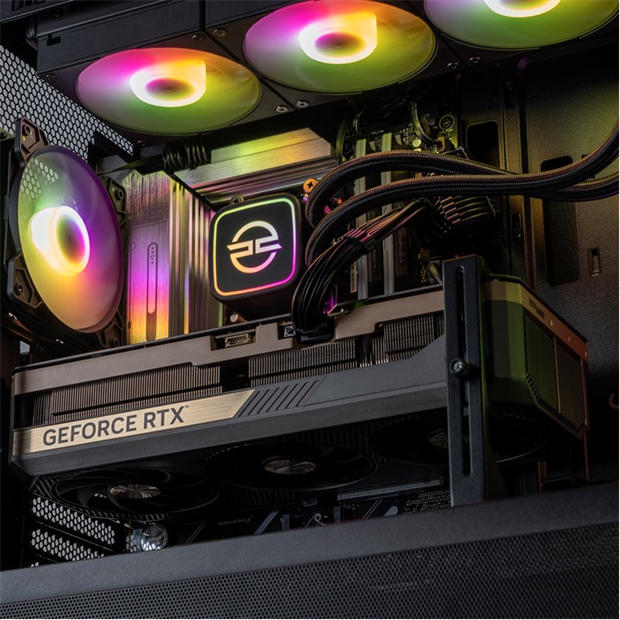 Black - PCSpecialist - Wraith 224 Gaming PC - Ryzen 7 9800X3D RTX 5090 32GB 32GB RAM 2TB SSD - 4K Gaming