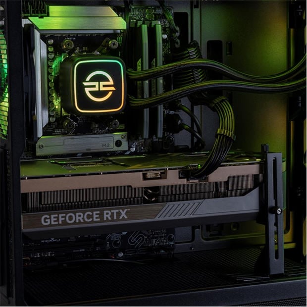 Black - PCSpecialist - Wraith 224 Gaming PC - Ryzen 7 9800X3D RTX 5090 32GB 32GB RAM 2TB SSD - 4K Gaming