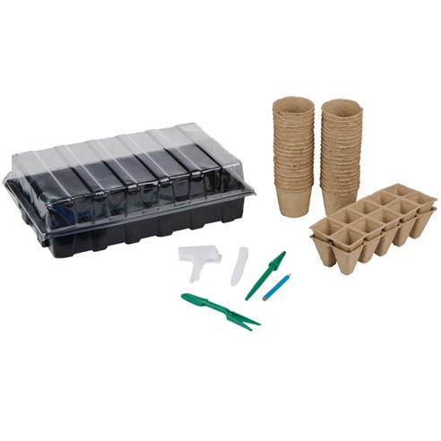 Kinzo - Plant Growing Set 45x35x25cm Plastic Planter