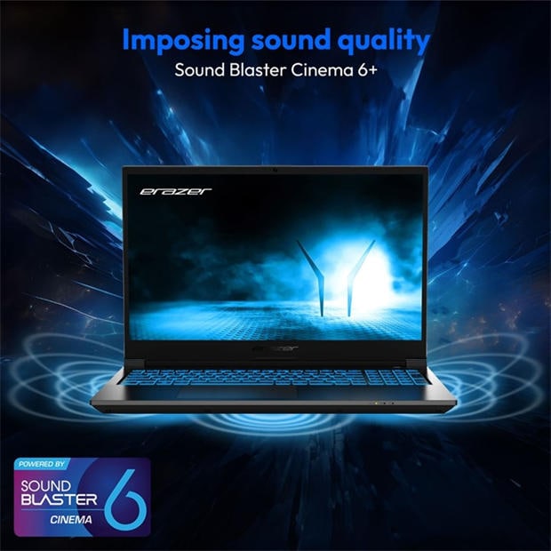 Black - Medion - Medion Crawler E30e 15.6 Gaming Laptop - Intel Core i5-12450H 16GB 512GB SSD RTX 2050