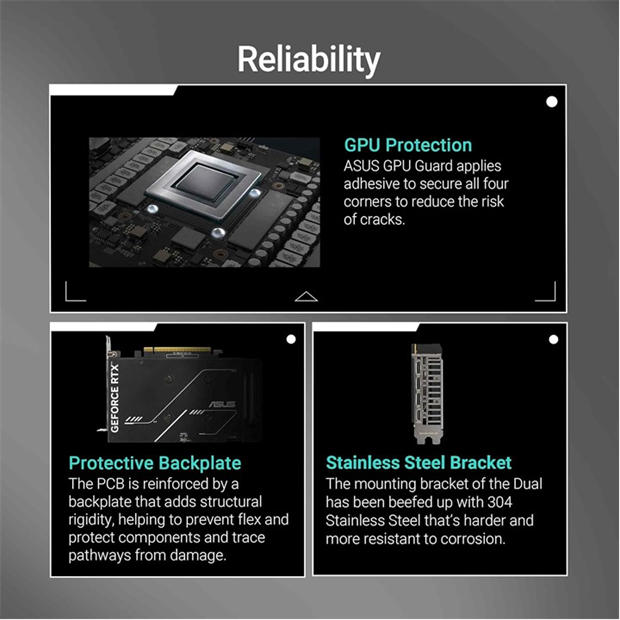 Black - ASUS - Dual GeForce RTX™ 5050 8GB GDDR6 OC Edition