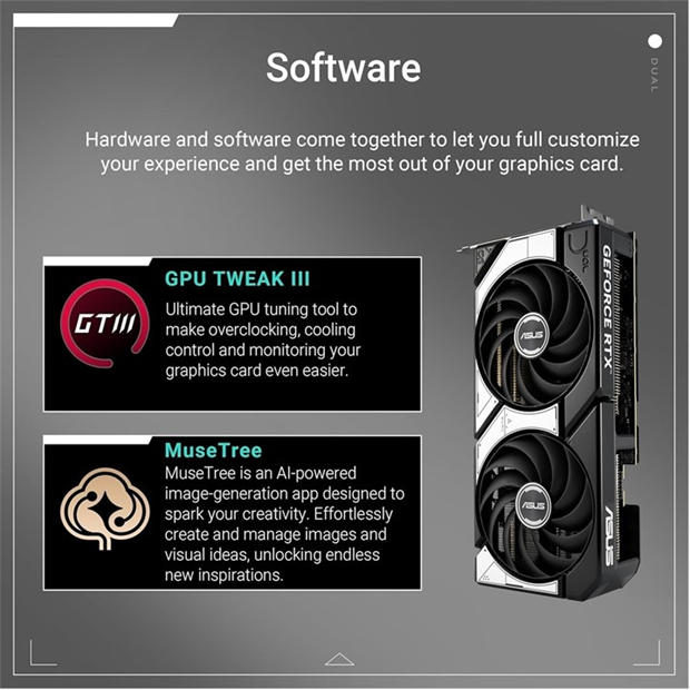 Multi - ASUS - Dual GeForce RTX™ 5070 12GB GDDR7 OC Edition
