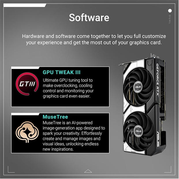 Multi - ASUS - Dual GeForce RTX™ 5070 12GB GDDR7 OC Edition