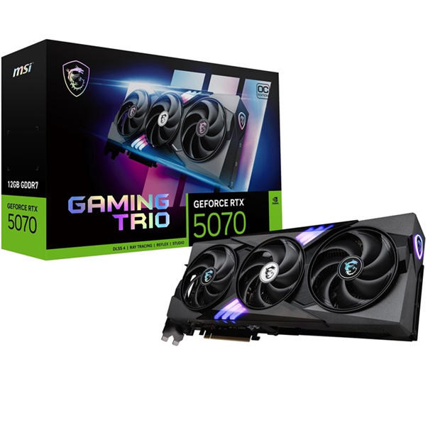 MSI MSI GeForce RTX™ 5070 12G GAMING TRIO OC | SportsDirect.com USA