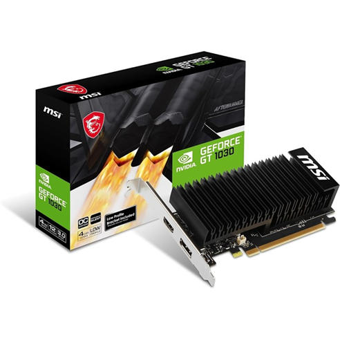 MSI - NVIDIA GeForce GT 1030 2GHD4 LP OC
