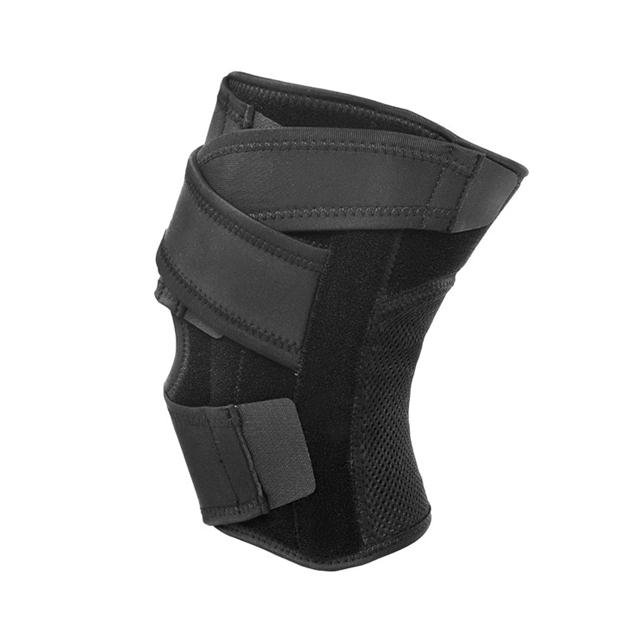 Black - adidas - Ergonomic Breathable Strapped Knee Support