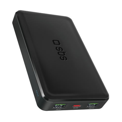 SBS - 10000 mAh powerbank with 20W Power Delivery technology (PD)