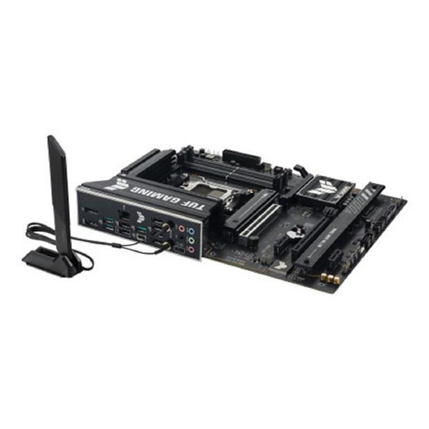 Black - ASUS - ASUS TUF GAMING B650E-PLUS WIFI - AMD Motherboard