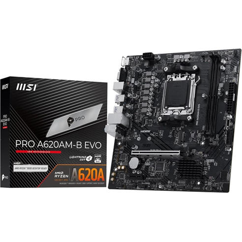 MSI - PRO A620AM-B EVO AMD Motherboard