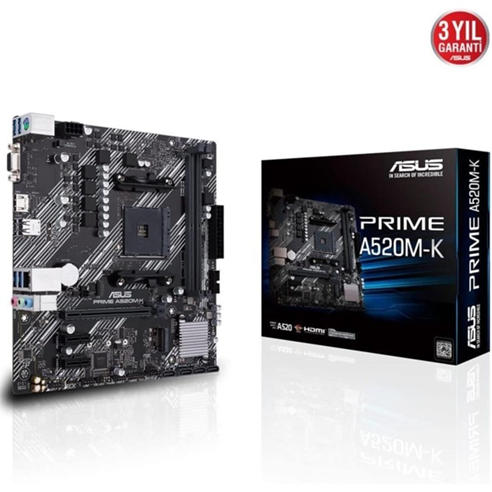 ASUS - Prime A520 (Ryzen AM4) micro ATX motherboard