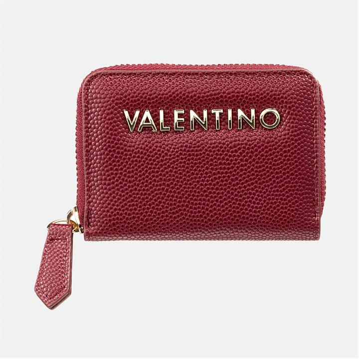 Valentino Women's Red Divina Zip Around Purse, Sports Direct