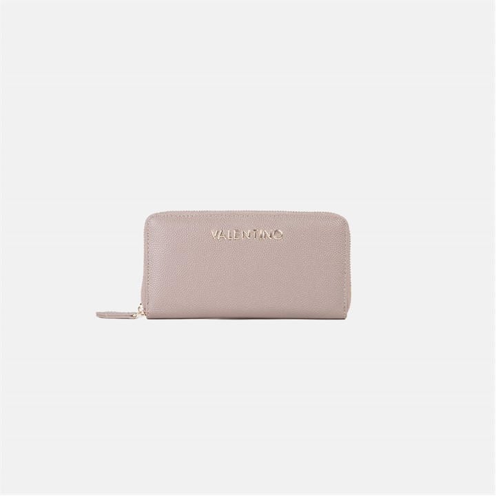 Valentino Women's Brown Divina Zip Around Purse, Sports Direct