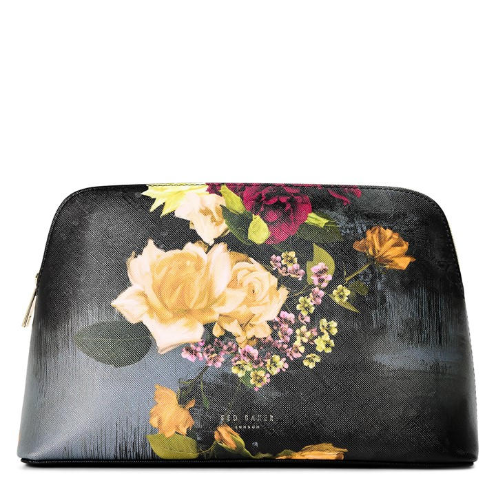 Ted Baker Women's Floral Wash Bag - Black - Image 3