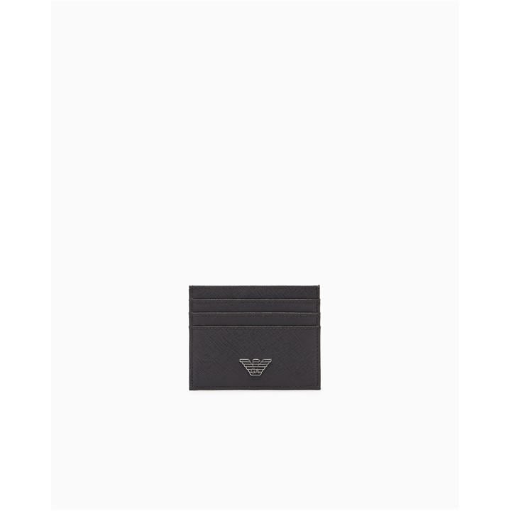 Emporio Armani Men's Brown Card Holder, Sports Direct