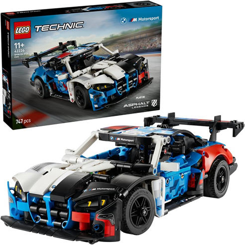 LEGO - Technic BMW M4 GT3 EVO Race Car Toy Model Kit 42226