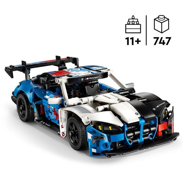 BMW M4 GT3 - LEGO - Technic BMW M4 GT3 EVO Race Car Toy Model Kit 42226