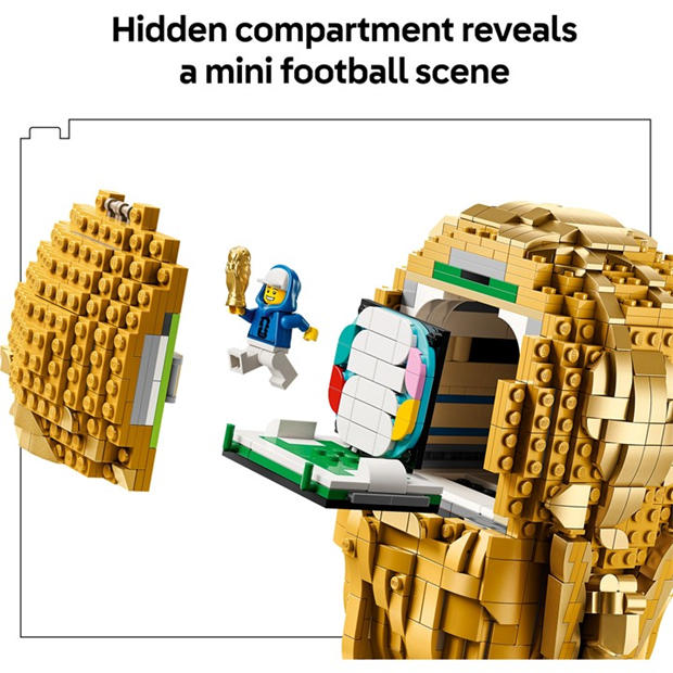 WC Trophy - LEGO - Editions FIFA World Cup Official Trophy Model Kit 43020