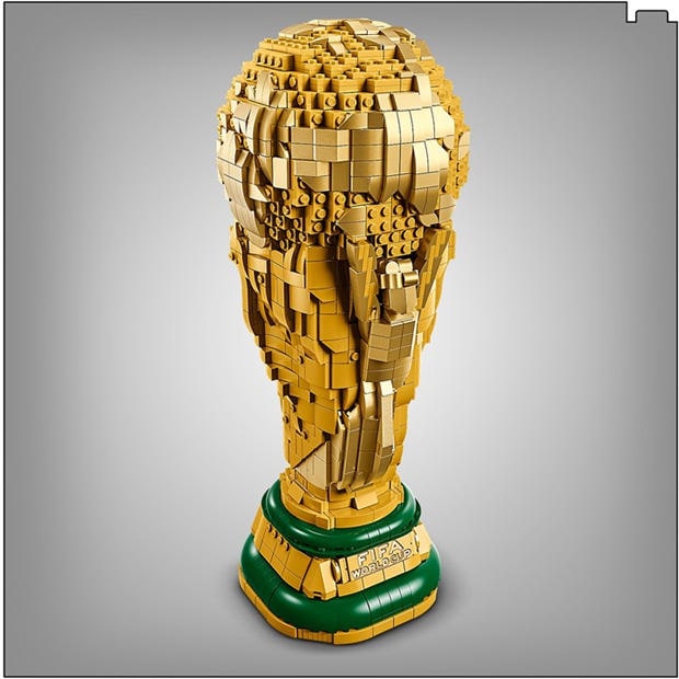 WC Trophy - LEGO - Editions FIFA World Cup Official Trophy Model Kit 43020