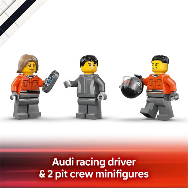 Formula 1 - LEGO - City F1 Display Truck with Audi F1 Race Car Toy 60493