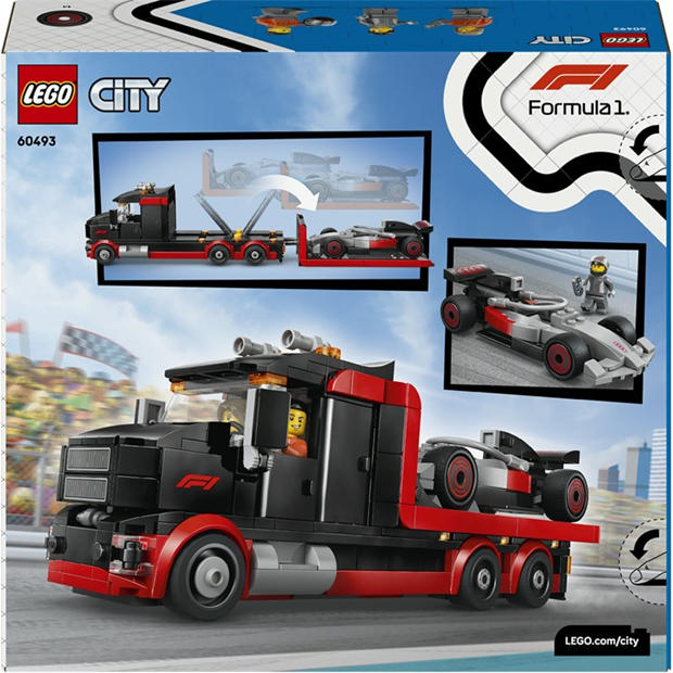 Formula 1 - LEGO - City F1 Display Truck with Audi F1 Race Car Toy 60493