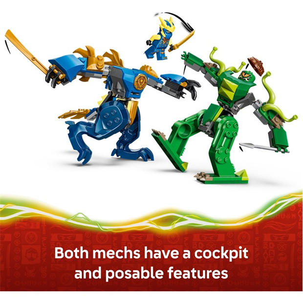 Dragon Fight - LEGO - NINJAGO Jay’s Dragon Mech Fight Ninja Toy 71853