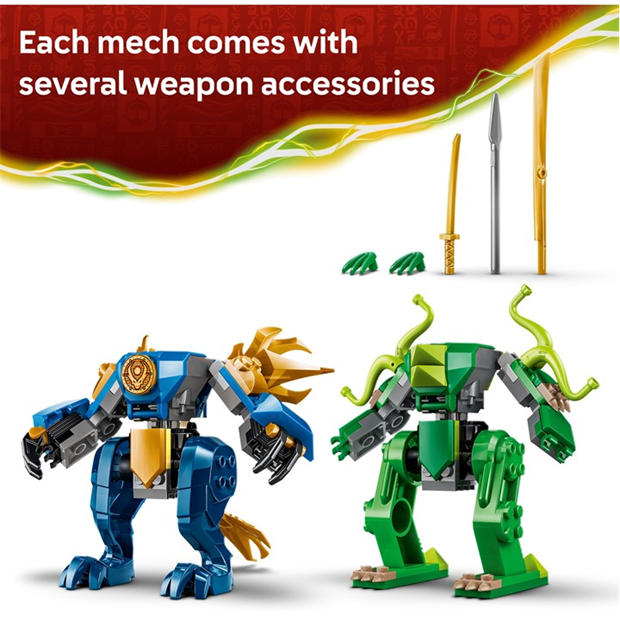Dragon Fight - LEGO - NINJAGO Jay’s Dragon Mech Fight Ninja Toy 71853