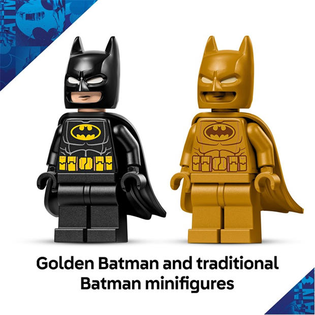 DC Comics - LEGO - DC Batman Logo Super Hero Toy with Minifigures 76330