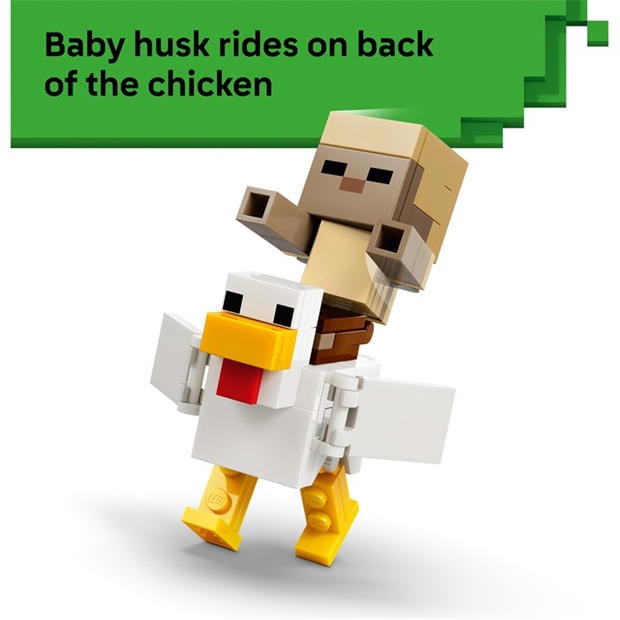 Chicken Jockey - LEGO - LEGO Minecraft 21592 Jn64