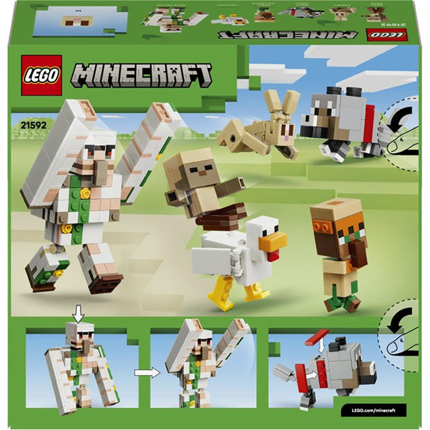 Chicken Jockey - LEGO - LEGO Minecraft 21592 Jn64