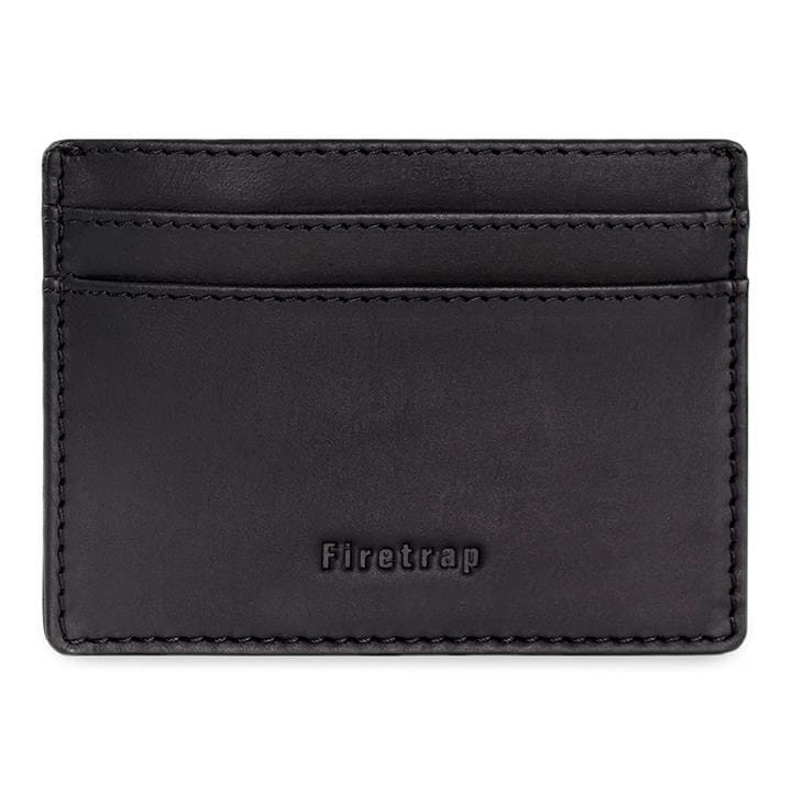 Firetrap Men's Black Card Holder, Sports Direct