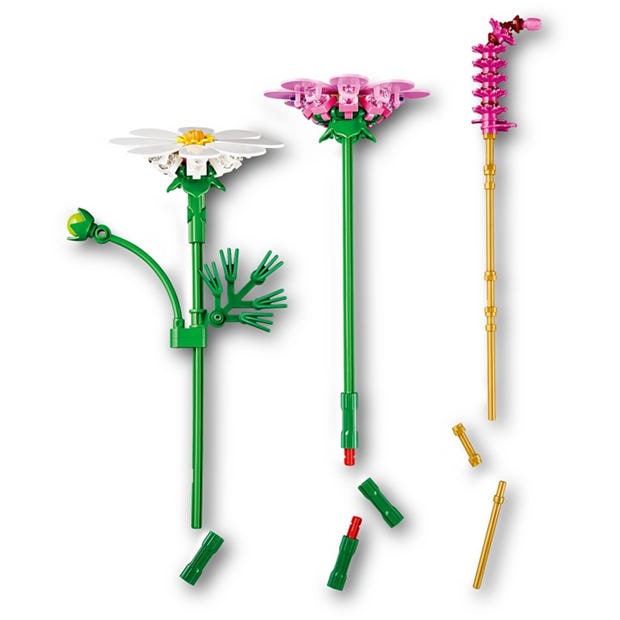 Cosmos Flowers - LEGO - LEGO BOTANICALS 1151 Jn64