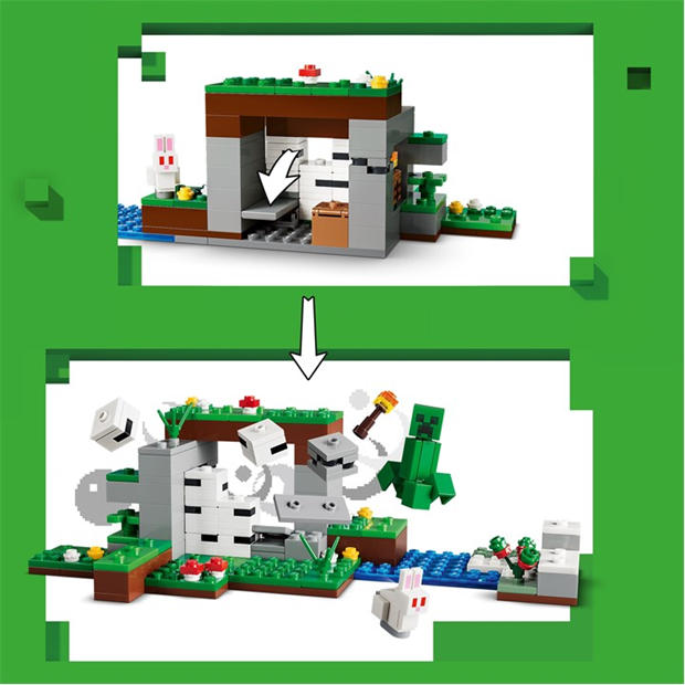 First Night - LEGO - LEGO Minecraft 21593 Jn64