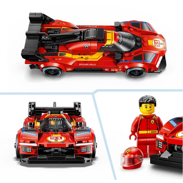 Ferrari 499P - LEGO - Building Blocks