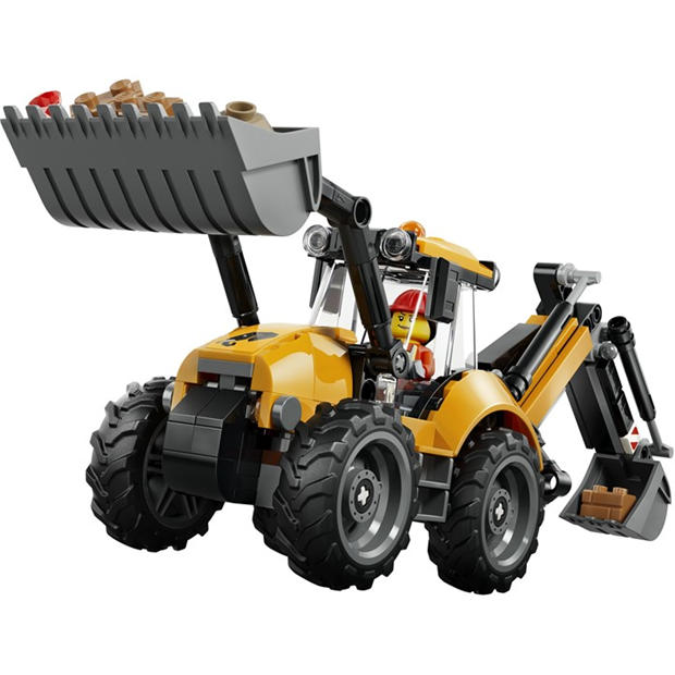 Backhoe Loader - LEGO - LEGO City Vehicles 6 Jn64