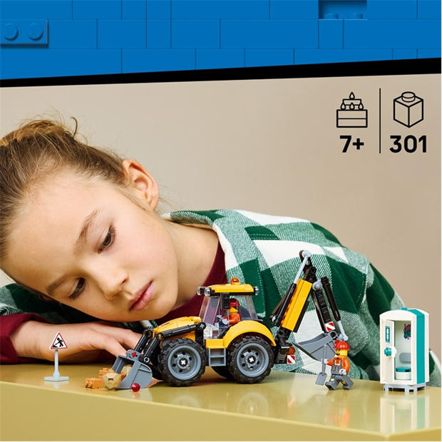 Backhoe Loader - LEGO - LEGO City Vehicles 6 Jn64