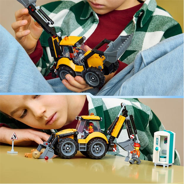 Backhoe Loader - LEGO - LEGO City Vehicles 6 Jn64